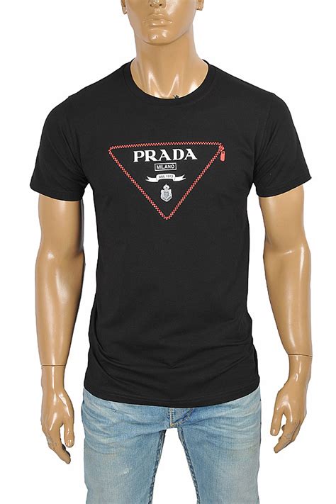 Prada men's t shirts cheap